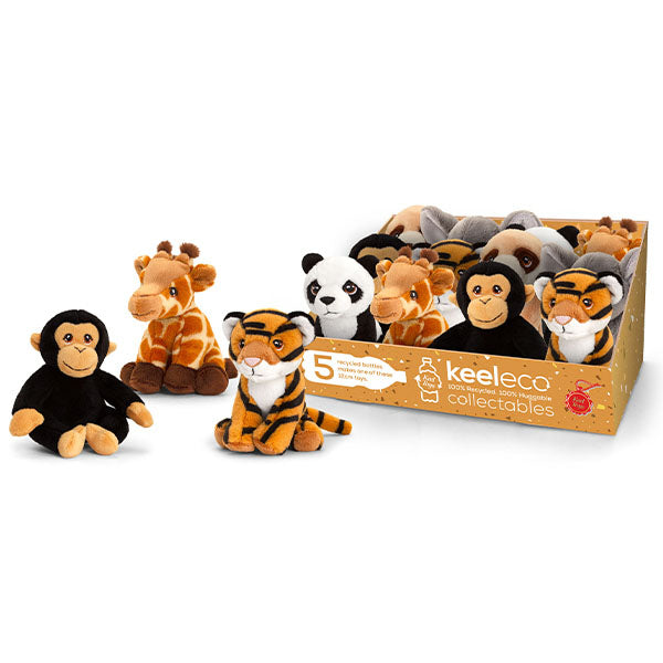 KEELECO COLLECTABLES ANIMAUX SAUVAGES ASSORTIS 12 CM 🔶