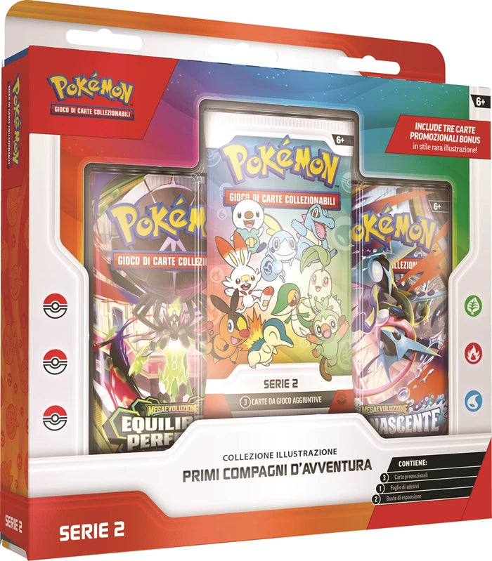 PRE ORDER - PRIMI COMPAGNI ILLUSTRATION COLLECTION #2- POKÉMON - ITALIANO