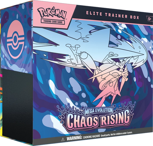 VORBESTELLUNG - CHAOS RISING ELITE TRAINER BOX - POKÉMON - ENGLISCH