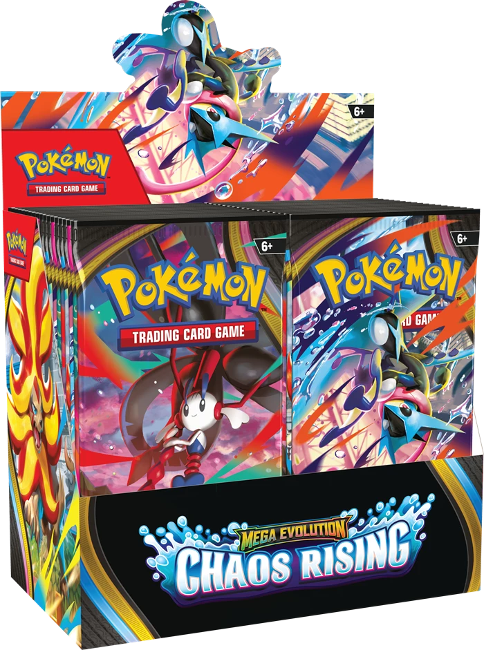 VORBESTELLUNG - BOOSTER BOX CHAOS RISING - POKÉMON - ENGLISCH