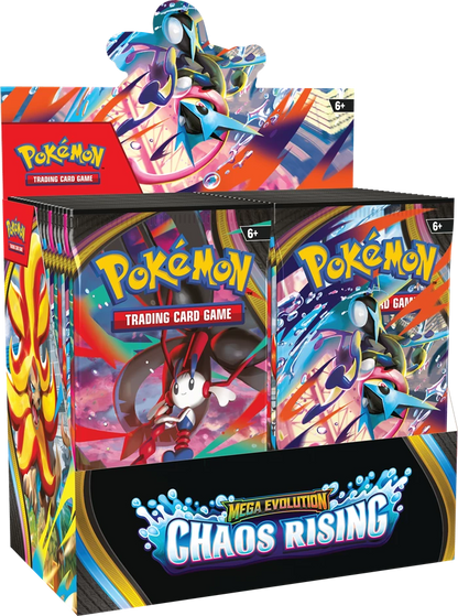 VORBESTELLUNG - BOOSTER BOX CHAOS RISING - POKÉMON - ENGLISCH