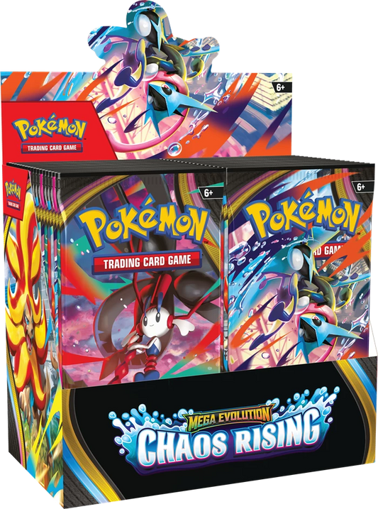VORBESTELLUNG - BOOSTER BOX CHAOS RISING - POKÉMON - ENGLISCH