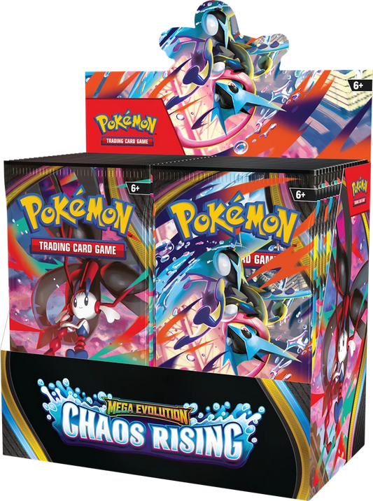 VORBESTELLUNG - BOOSTER BOX CHAOS RISING - POKÉMON - ENGLISCH