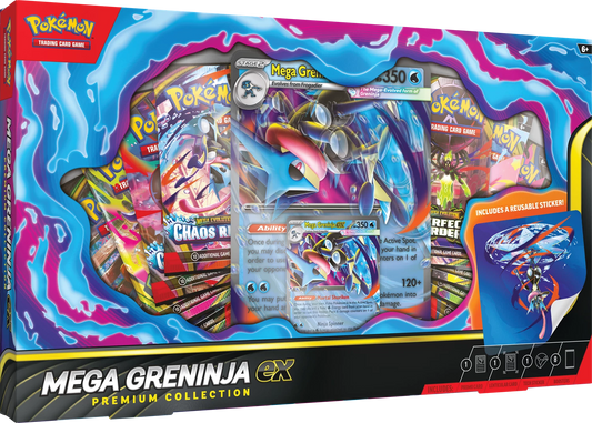 POKEMON-EN - Mega Greninja ex Premium Collection ⚠️ PRODOTTO IN PREORDINE
