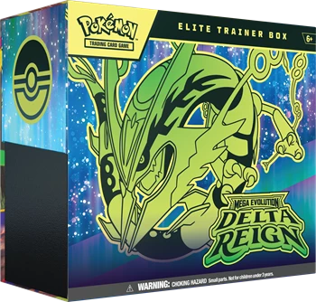 PRE ORDER - EN ME06 'Delta Reign' Elite Trainer Box 🇬🇧