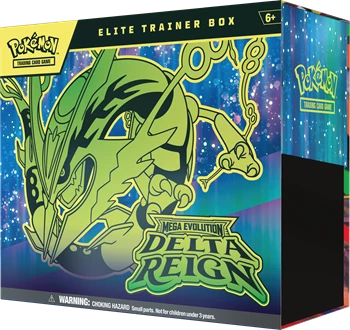 PRE ORDER - EN ME06 'Delta Reign' Elite Trainer Box 🇬🇧