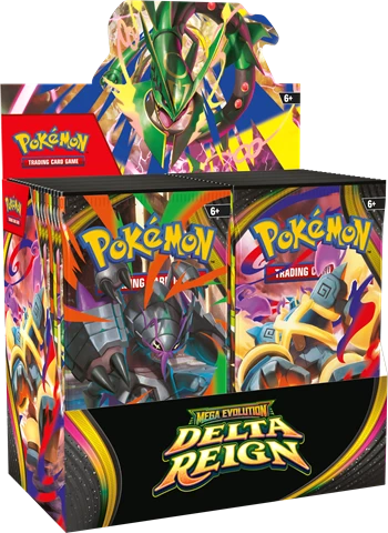 PRE ORDER - BOOSTER BOX EN ME06 'Delta Reign' 🇬🇧