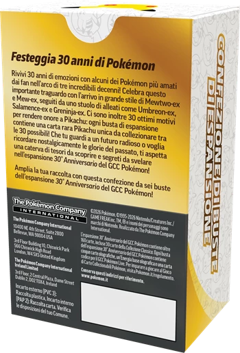 PRE ORDER  - IT 30th Celebration Booster Bundle 🇮🇹