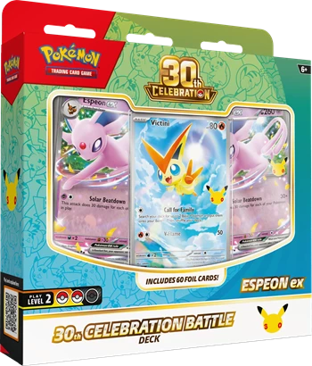 PRE ORDER - EN 30th Celebration Battle Deck  🇬🇧
