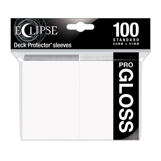 ECLIPSE GLOSSY WEISSE KARTENSCHUTZFOLIEN STANDARD (100)