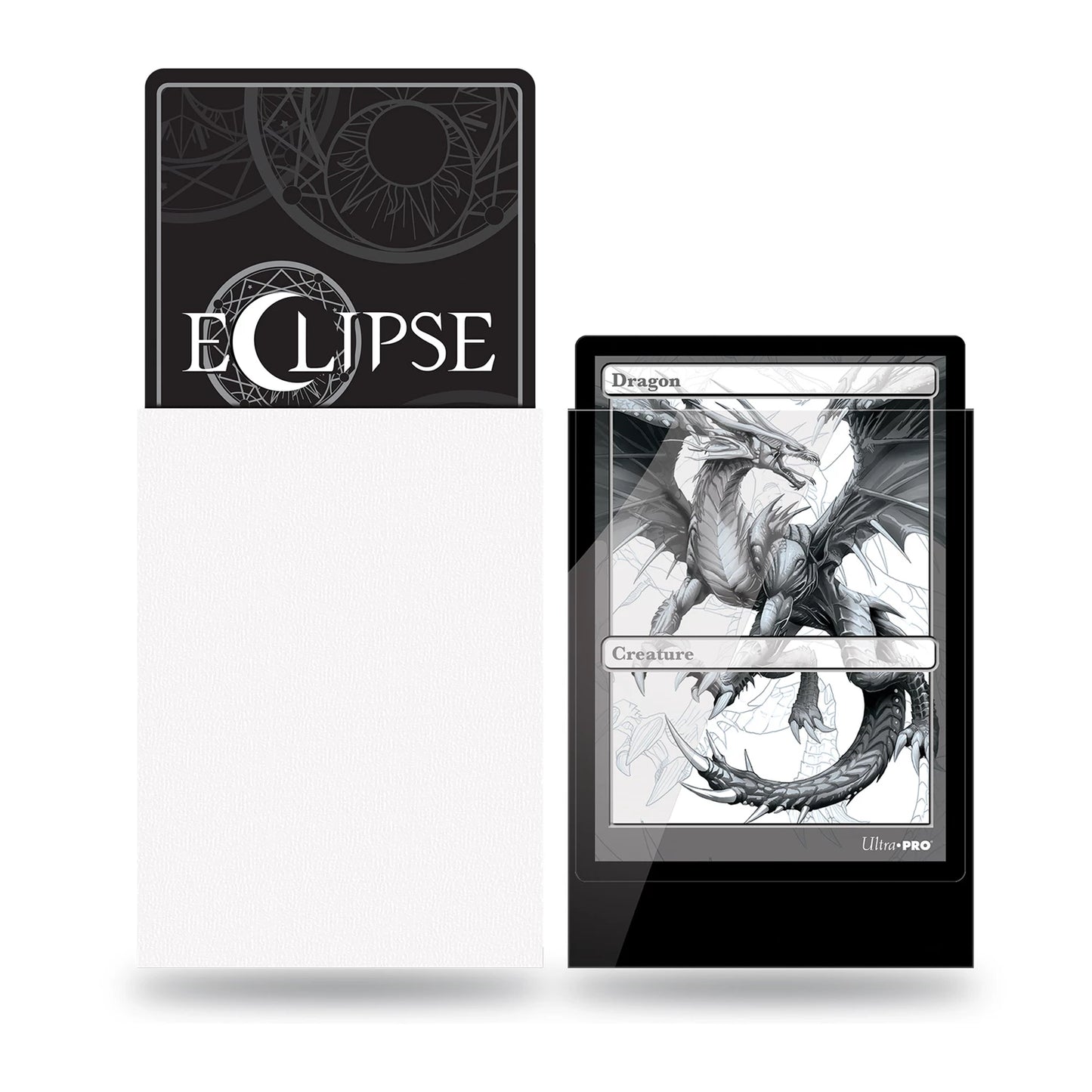 ECLIPSE GLOSS WHITE DECK PROTECTOR SLEEVES STANDARD (100)