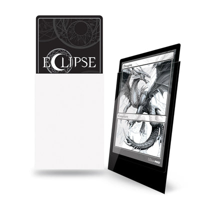 ECLIPSE GLOSS WHITE DECK PROTECTOR SLEEVES STANDARD (100)