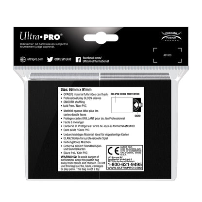 ECLIPSE GLOSS WHITE DECK PROTECTOR SLEEVES STANDARD (100)