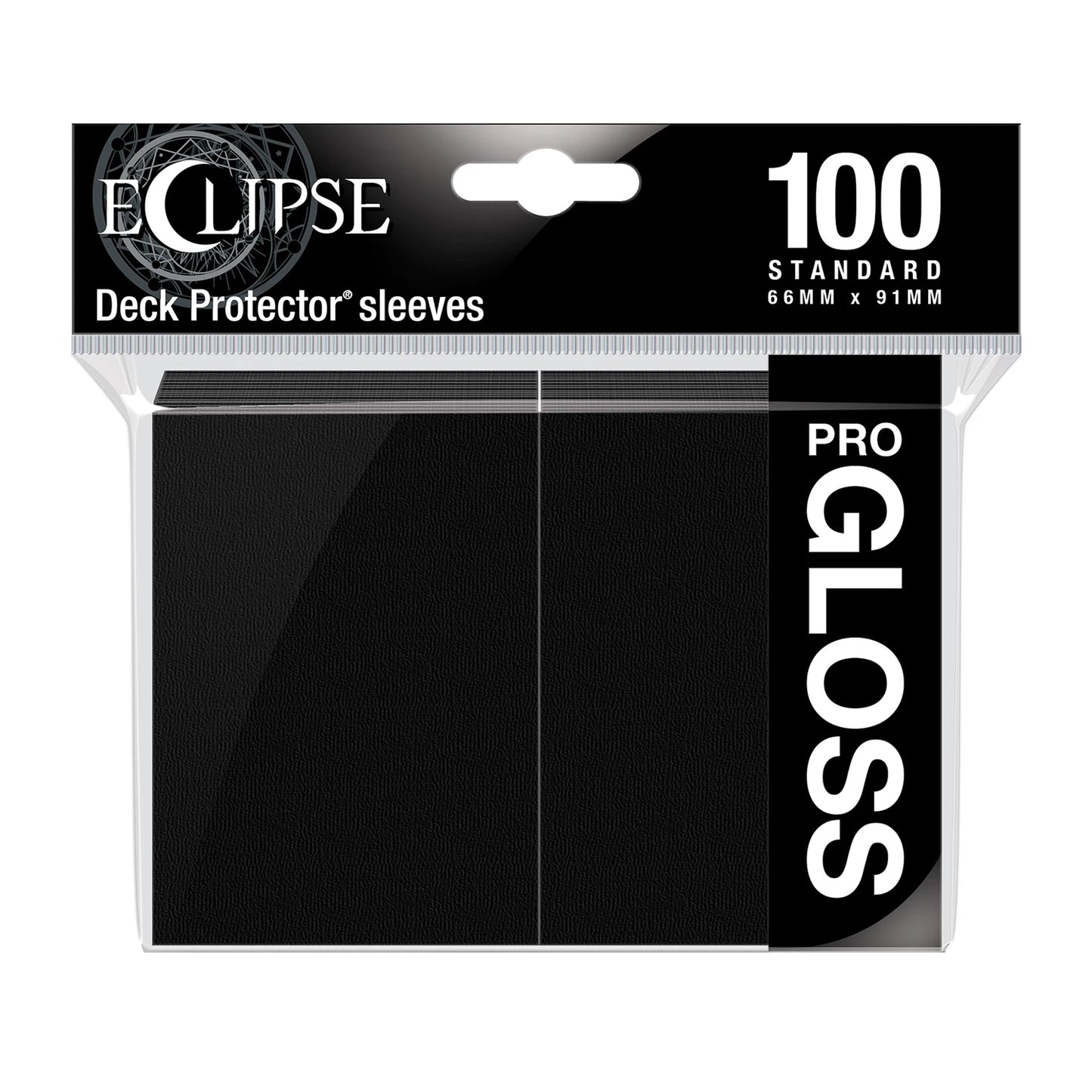 ECLIPSE GLOSS BLACK DECK PROTECTOR SLEEVES STANDARD (100)
