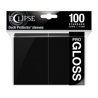 ECLIPSE GLOSS BLACK DECK PROTECTOR SLEEVES STANDARD (100)