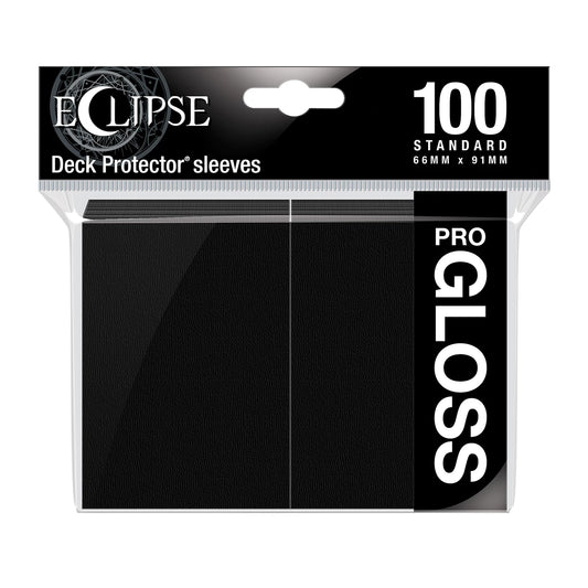 ECLIPSE GLOSS BLACK DECK PROTECTOR SLEEVES STANDARD (100)