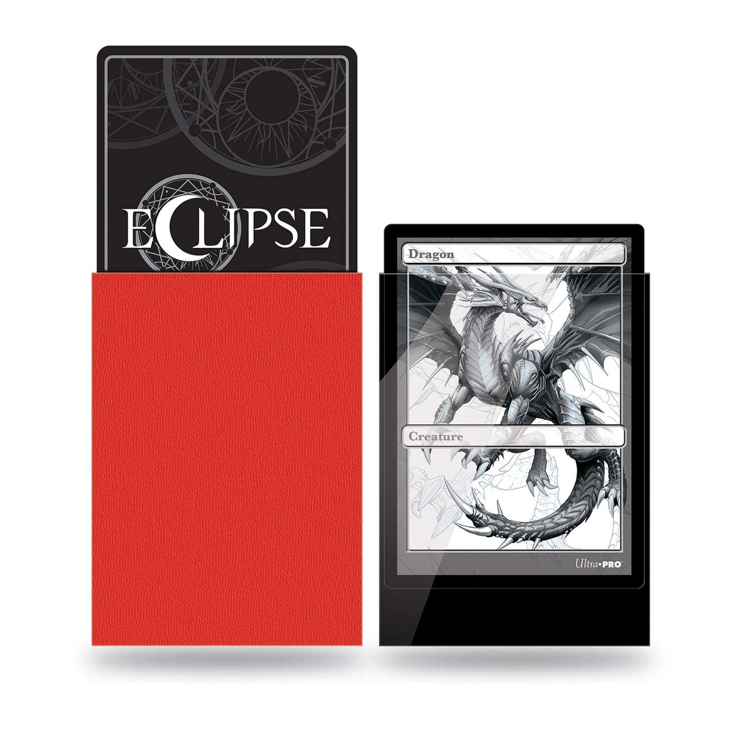 ECLIPSE GLOSS RED DECK PROTECTOR SLEEVES STANDARD (100)