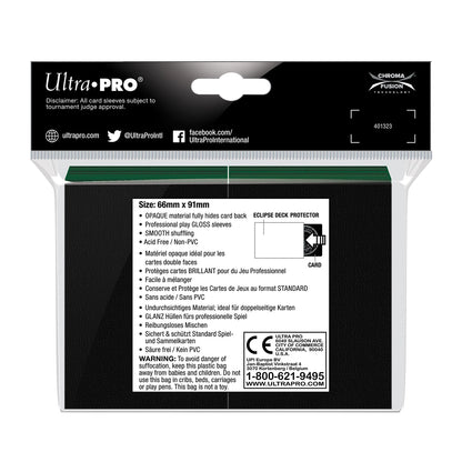 ECLIPSE GLOSS GREEN STANDARD KARTENHÜLLEN (100)