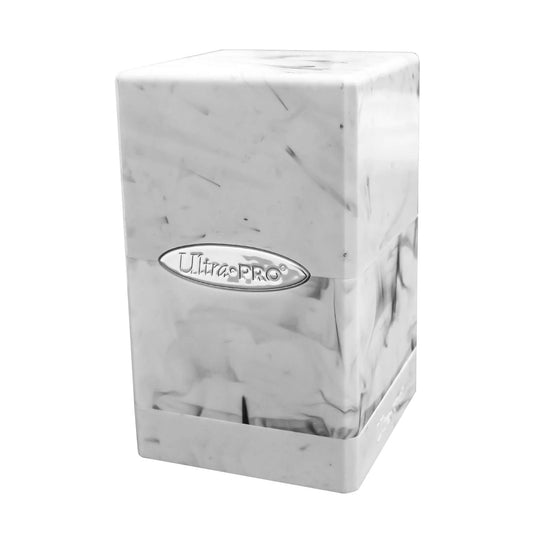 SATIN TOWER DECK BOX – WEISSER MARMOR, SCHWARZ