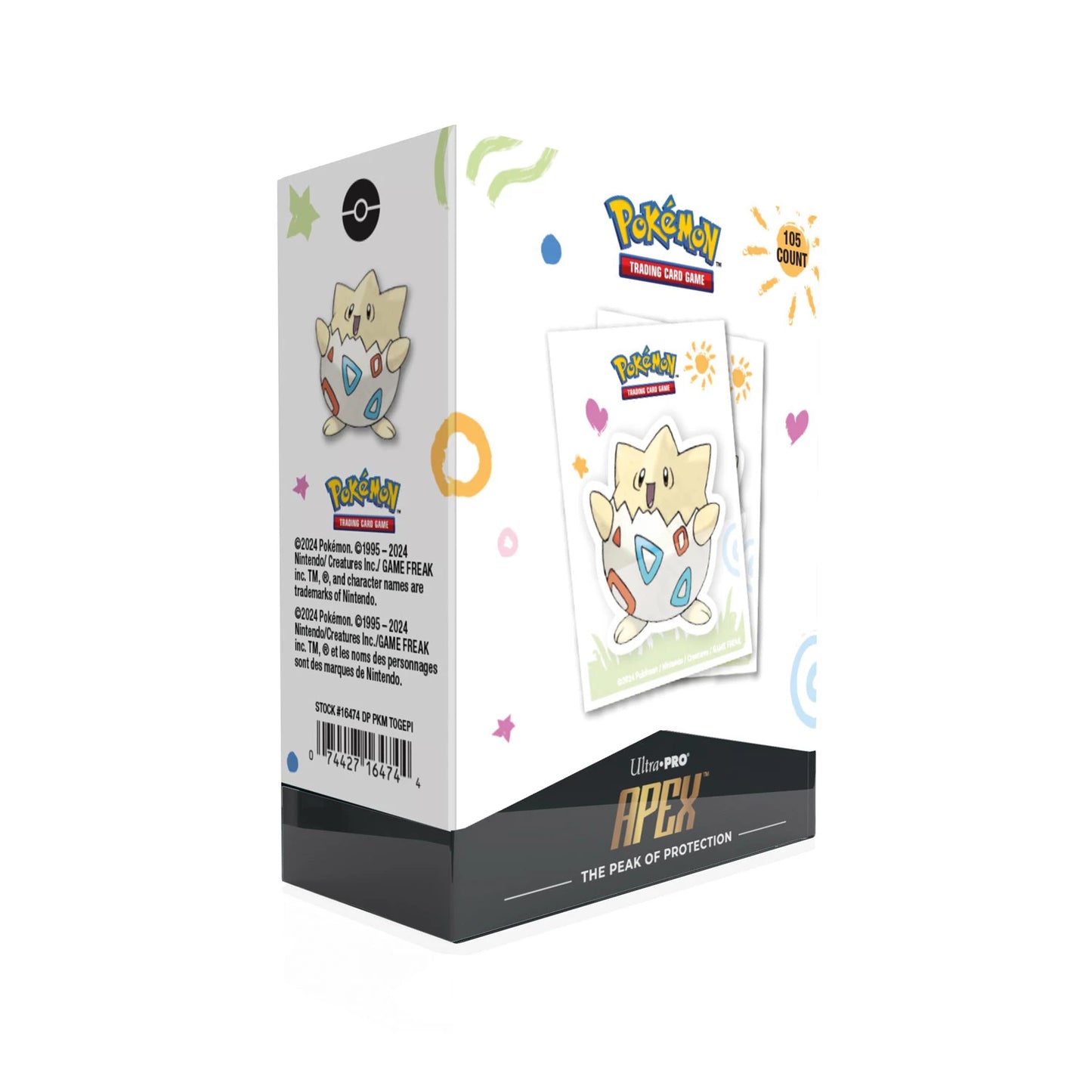 POKÉMON – DECK-SCHUTZHÜLLEN TOGEPI APEX (105)