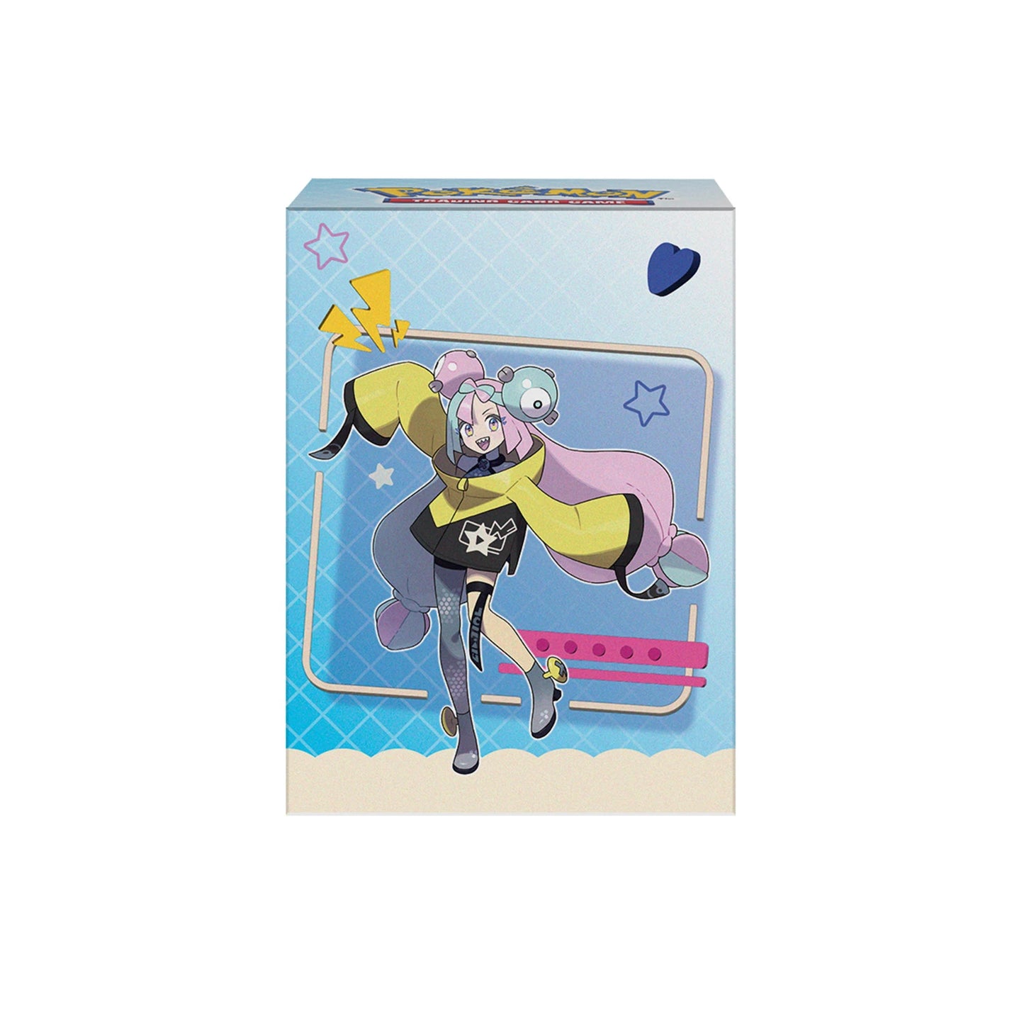 POKÉMON – IONO- UND BELLIBOLT-DECKBOX MIT VOLLSTÄNDIGER ANSICHT