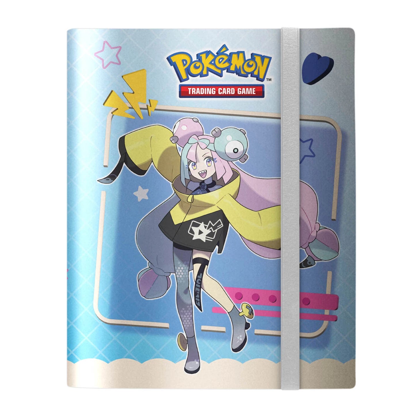 POKÉMON - PRO-SAMMELORDNER MIT 9 FÄCHERN IONO UND BELLIBOLT