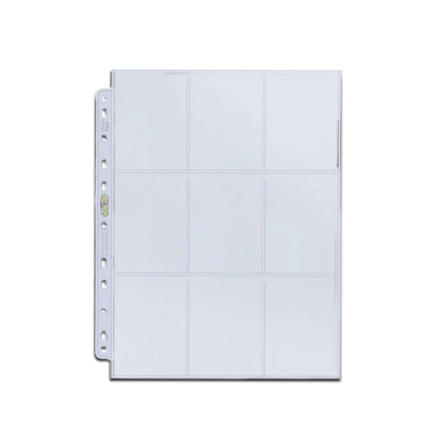 SILBER SERIE 9-POCKET-SEITEN – 11 LÖCHER