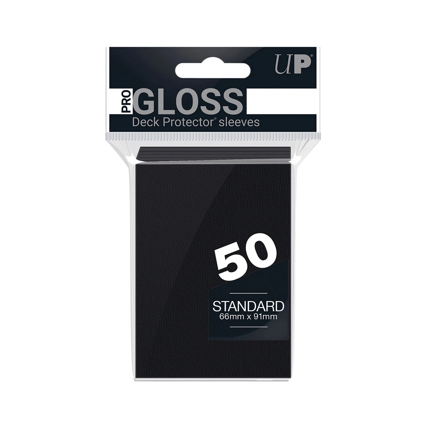 DECK PROTECTORS PRO-GLOSS SCHWARZ STANDARD (50)