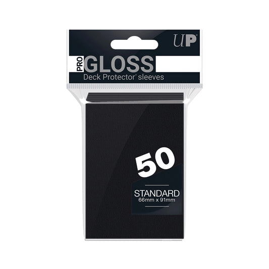 DECK PROTECTORS PRO-GLOSS SCHWARZ STANDARD (50)