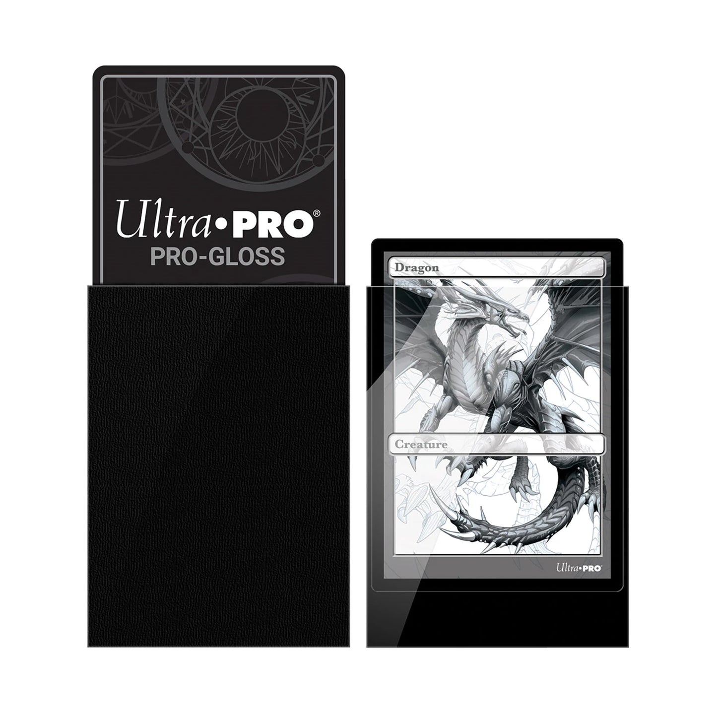 DECK PROTECTORS PRO-GLOSS SCHWARZ STANDARD (50)
