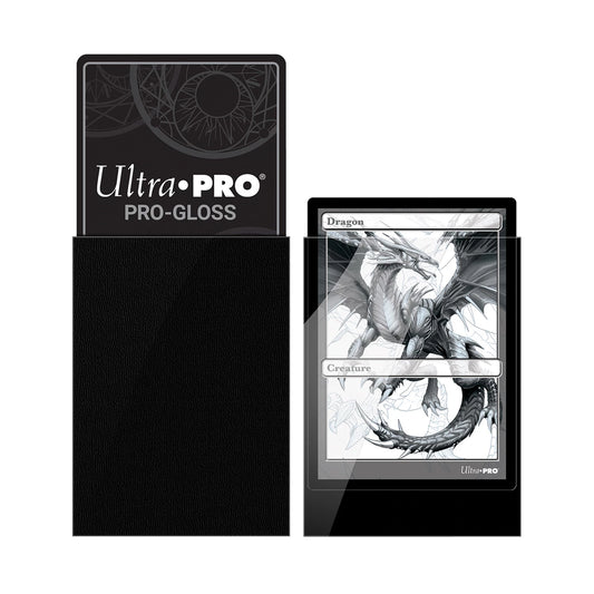 DECK PROTECTORS PRO-GLOSS SCHWARZ STANDARD (50)