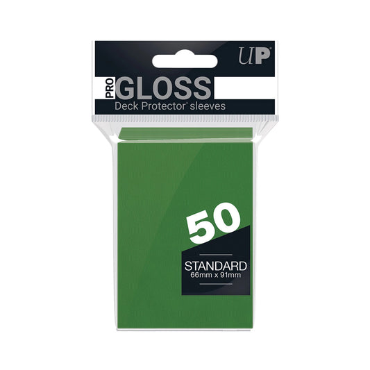 KARTENSCHUTZFOLIEN PRO-GLOSS GRÜN STANDARD (50)