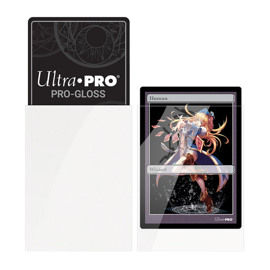 PRO-GLOSS WHITE SMALL (60) KARTENHÜLLEN
