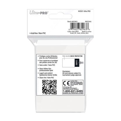 PRO-GLOSS WHITE SMALL (60) KARTENHÜLLEN