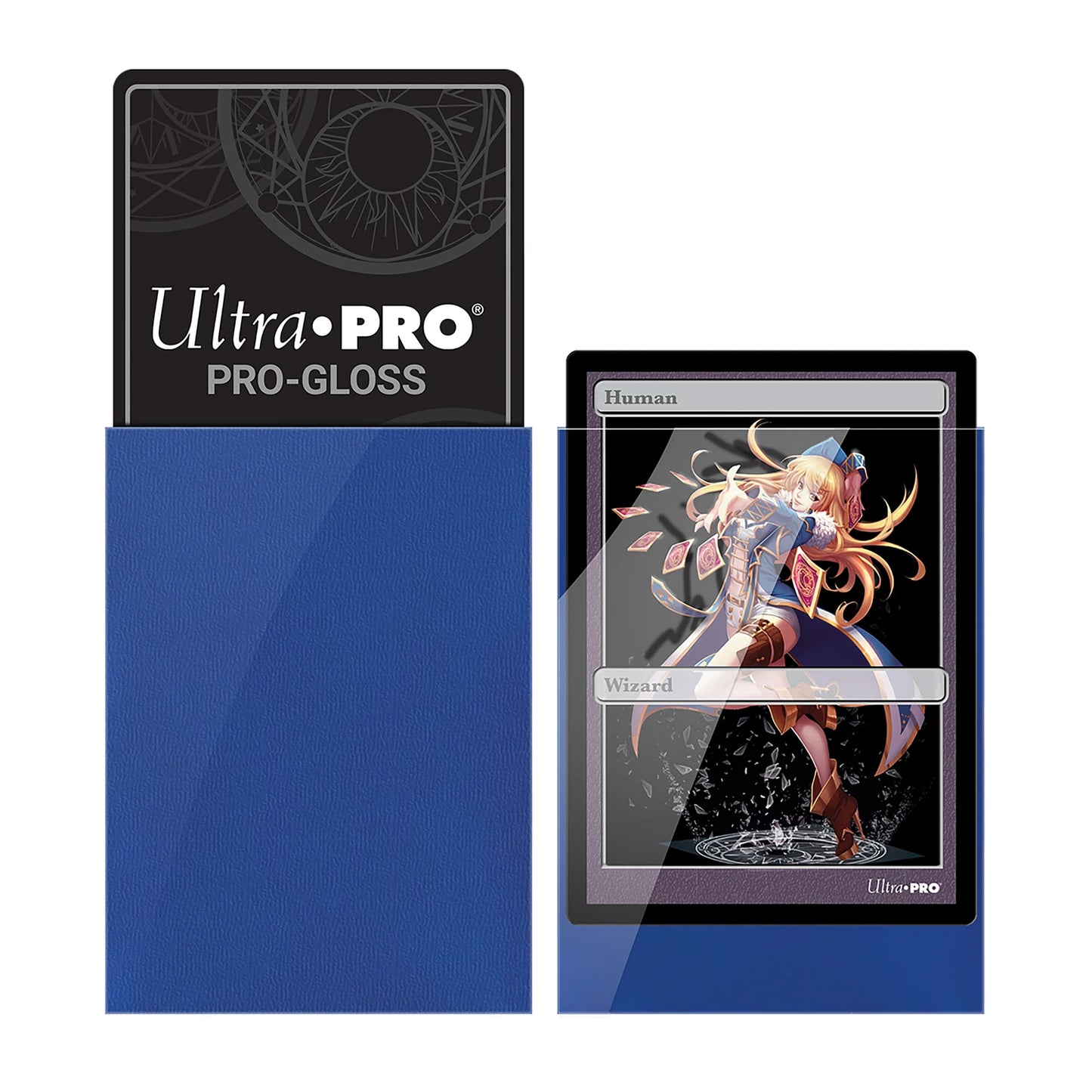 PRO-GLOSS BLAU SMALL DECK-SCHUTZHÜLLEN (60)