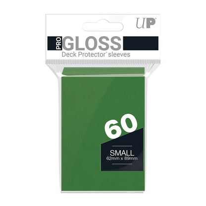 SCHUTZHÜLLEN FÜR KARTEN PRO-GLOSS GRÜN KLEIN (60)