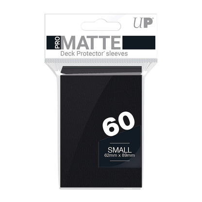 PRO-MATTE BLACK DECK PROTECTOR SLEEVES SMALL (60)