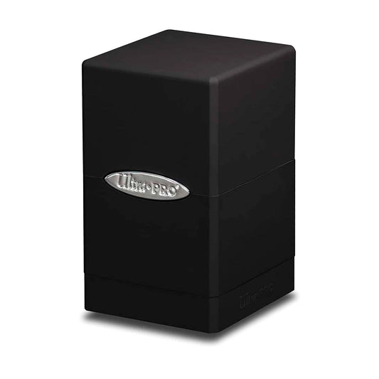 SATIN TOWER DECK BOX - SCHWARZ