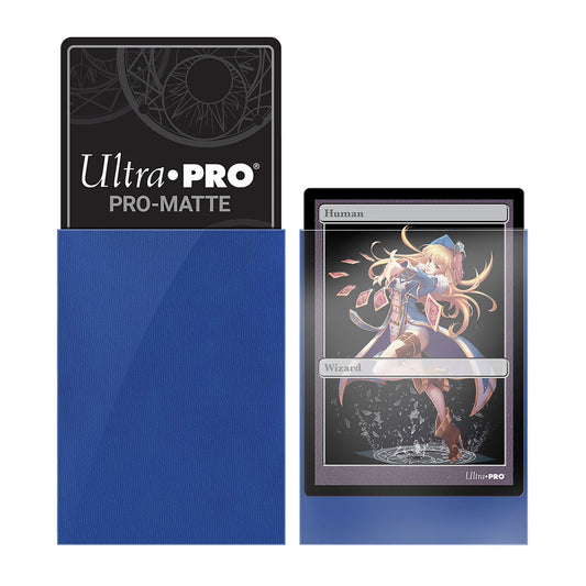 PRO-MATTE BLAU DECK PROTECTORS KLEIN (60)