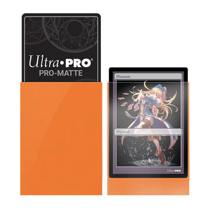 PRO-MATTE ORANGE SMALL DECK PROTECTORS (60)