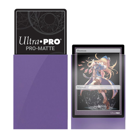 PRO-MATTE PURPLE SMALL DECK PROTECTORS (60)