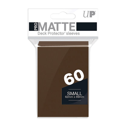DECK PROTECTOR PRO-MATTE BROWN SMALL (60) HÜLLEN