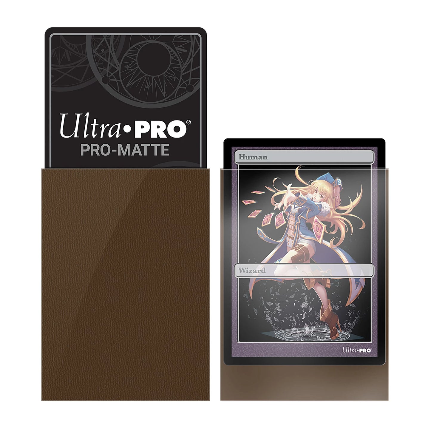 DECK PROTECTOR PRO-MATTE BROWN SMALL (60) HÜLLEN