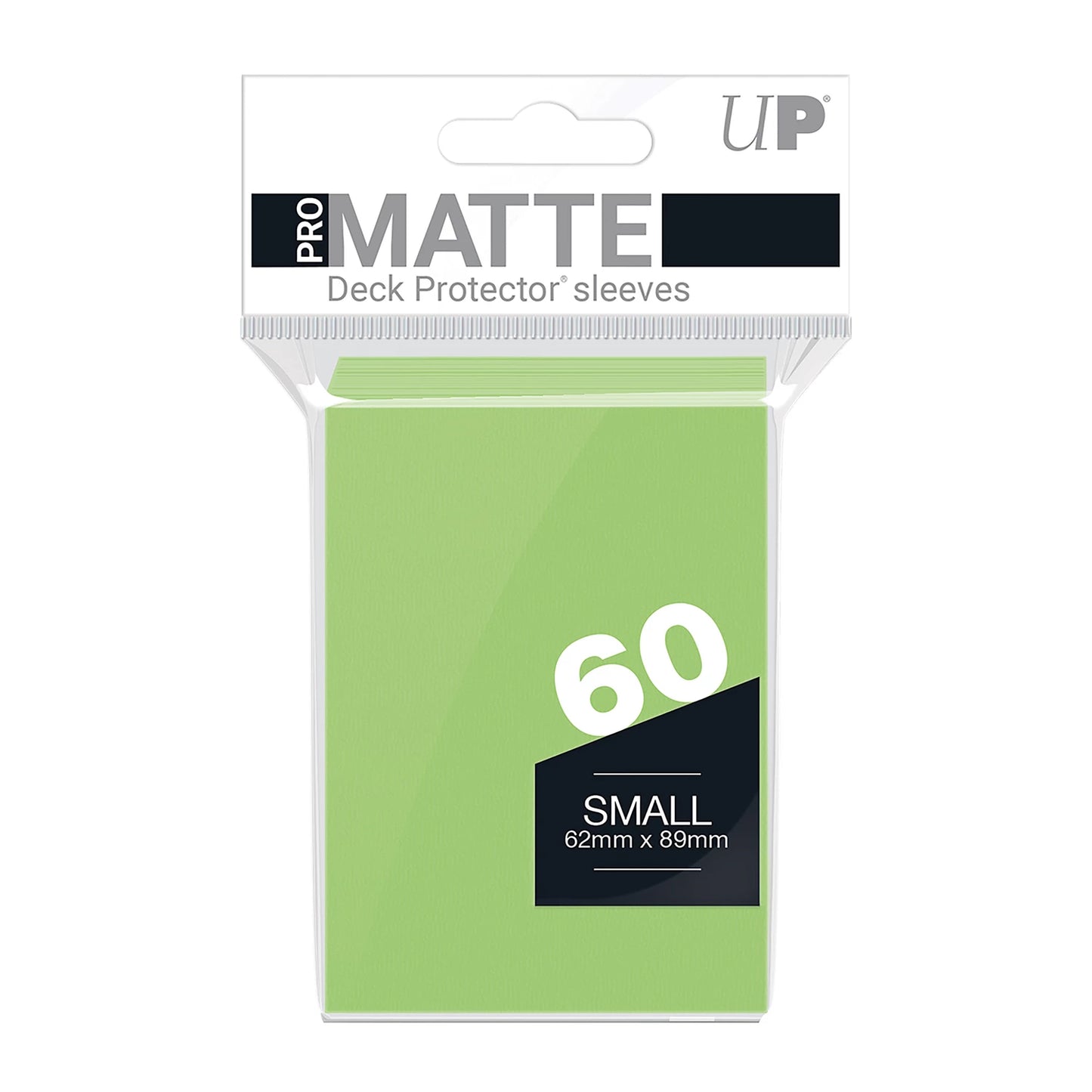 SCHUTZHÜLLEN FÜR DECKS PRO-MATTE LIME GREEN SMALL (60)