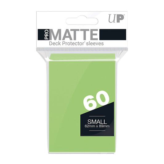 SCHUTZHÜLLEN FÜR DECKS PRO-MATTE LIME GREEN SMALL (60)