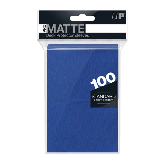 KARTENHÜLLEN PRO-MATTE BLUE STANDARD (100)