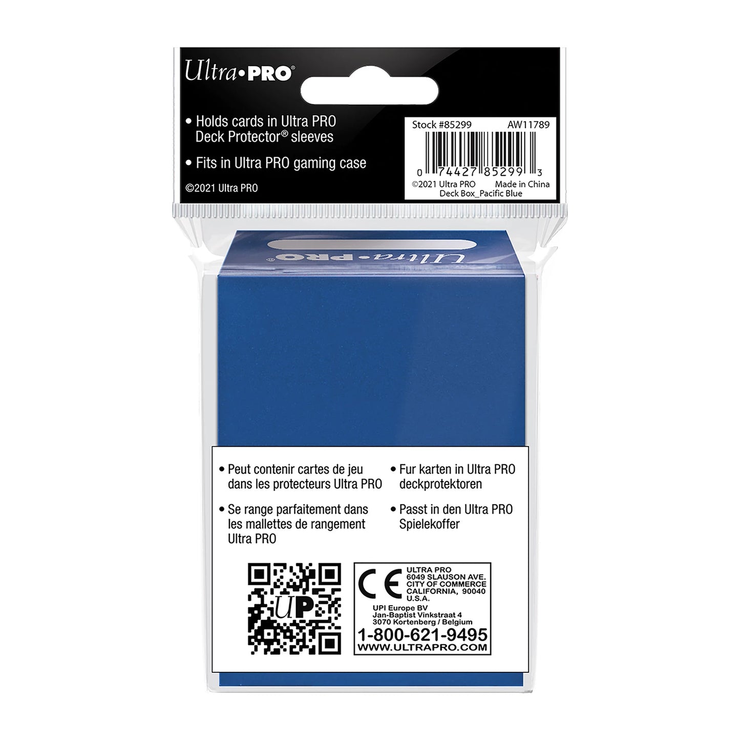 BLAUE KARTENBOX