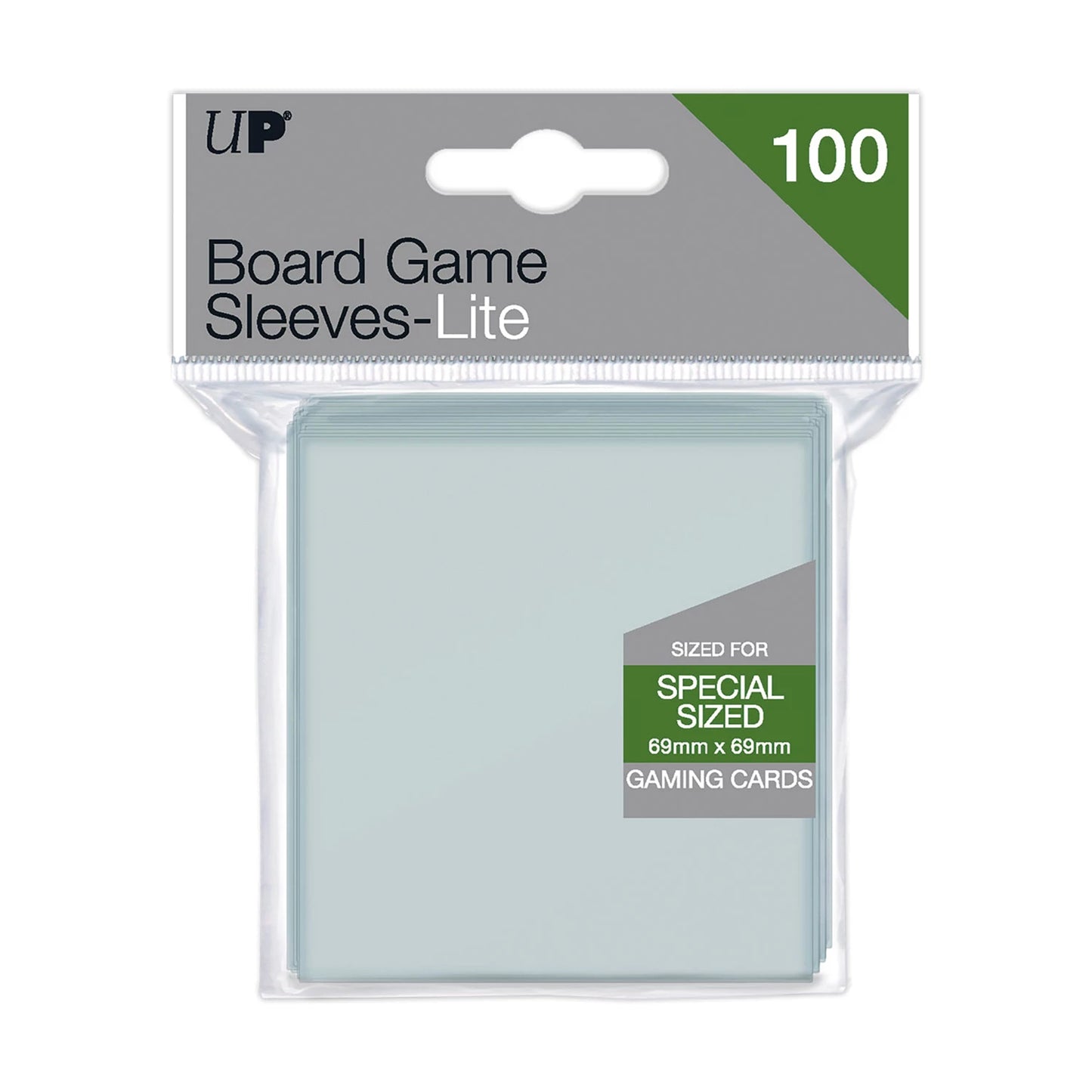KARTENHÜLLEN FÜR BRETTSPIELE LITE 69X69MM (100)