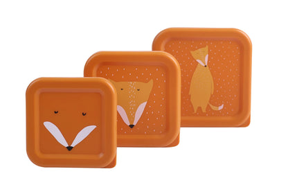 SNACKBOX-SET 3-TEILIG FUCHS