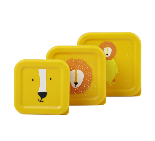 3ER-SET LÖWEN-SNACKBOXEN